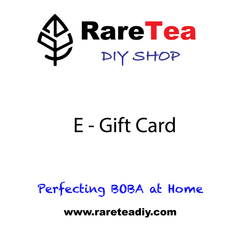 E-Gift Card - RARETEA DIY SHOP